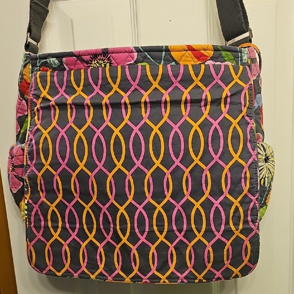 Vera Bradley Vibrant Floral Shoulder Bag - Picture 11 of 12